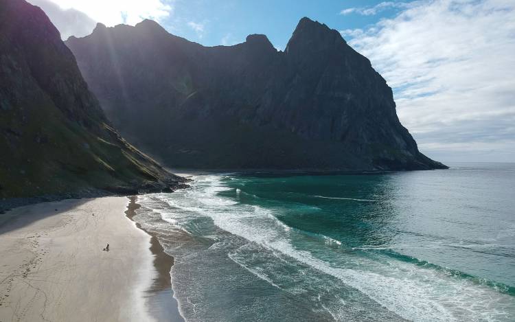 Kvalvika Beach - Norway