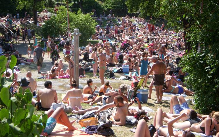 Långholmsbadet Beach - Sweden