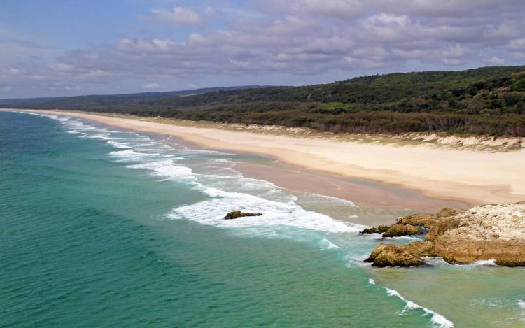 Main Beach - North Stradbroke Island - Australia