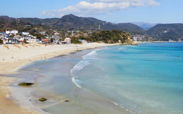 Shirahama Beach (Shimoda) - Japan