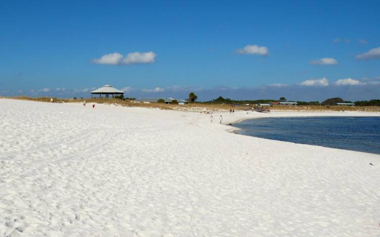 St Andrews State Park Beach - USA