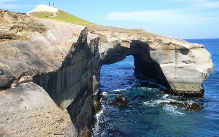 Tunnel Beach - New Zealand