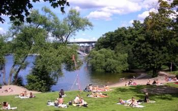 Långholmsbadet Beach - Sweden