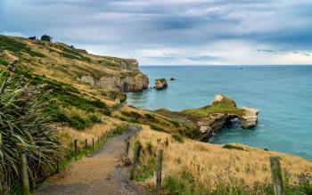 Tunnel Beach - New Zealand