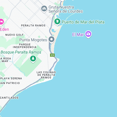 Waikiki surf map