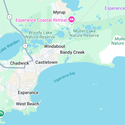 Bandy Creek Groyne surf map