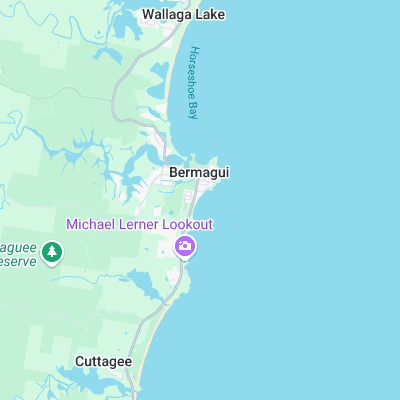 Bears Beach surf map