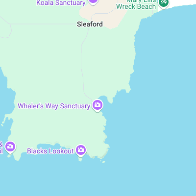 Fishery Bay surf map