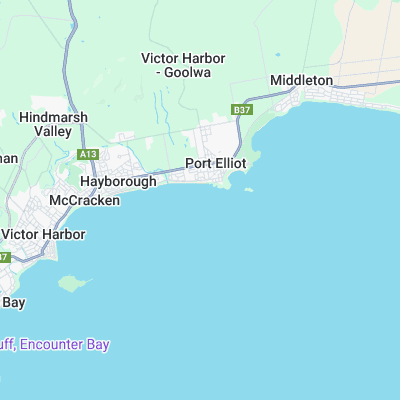 Horseshoe Bay surf map