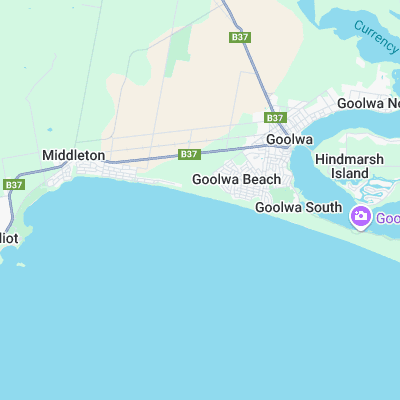 Middleton Beach surf map