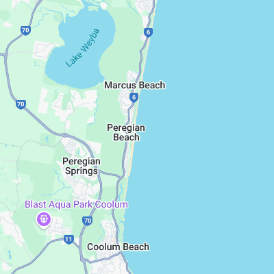 Peregian surf map