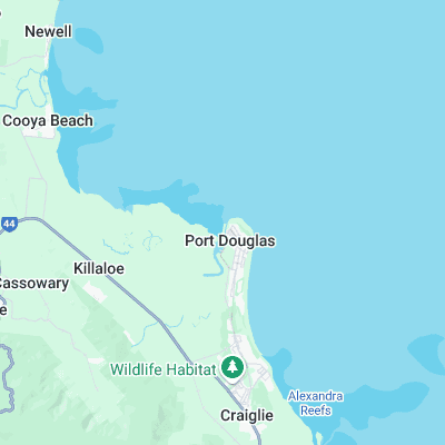 Port Douglas surf map