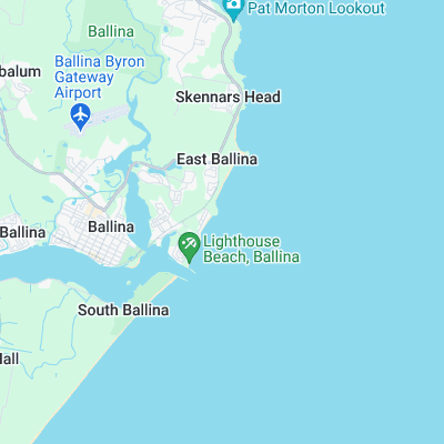 Shelly Beach surf map