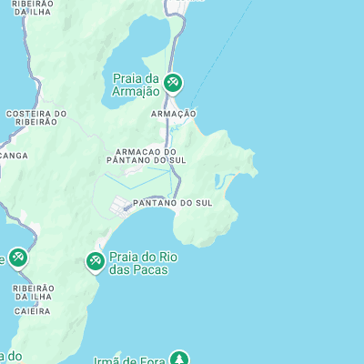 Armação surf map