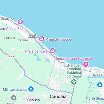 Icarai surf map