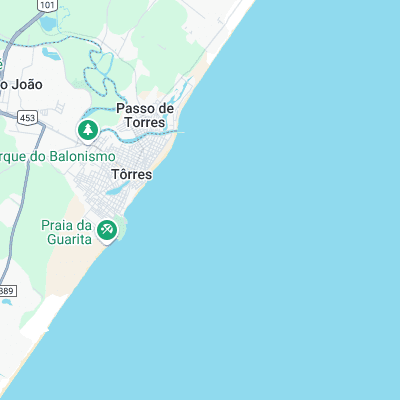 Ilha dos Lobos surf map