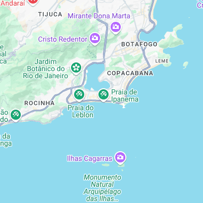 Ipanema surf map