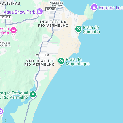 Joaquina surf map