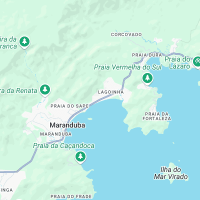 Lagoinha surf map