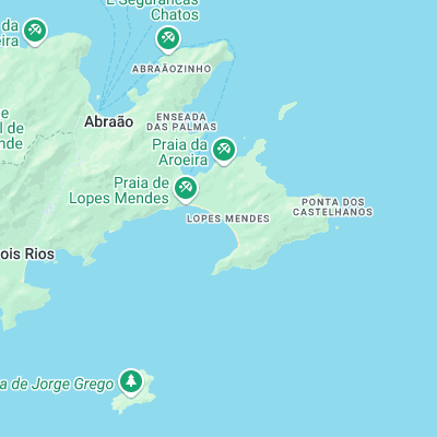 Lopes Mendes surf map