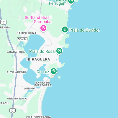 Rosa Sul surf map