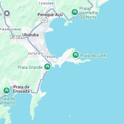 Vermelha do Centro surf map