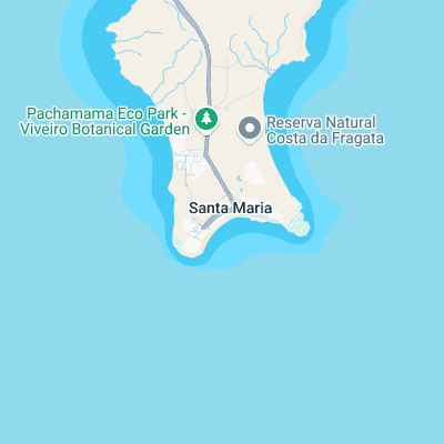 Santa Maria surf map