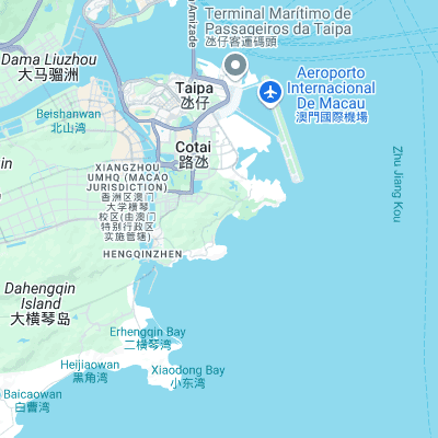 Macau HacSa Beach surf map