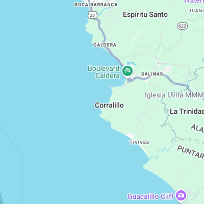 Corralillo surf map