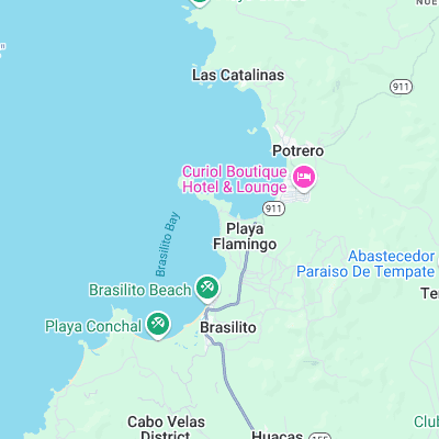 Flamingo Point surf map