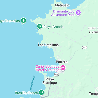 Ollies Point surf map