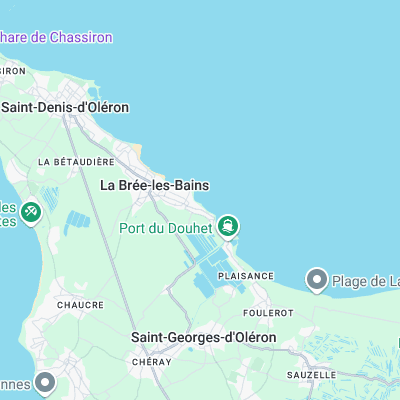 St Denis - Ile d'Oleron surf map