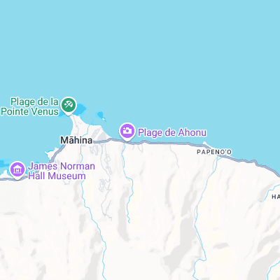 Orofara surf map