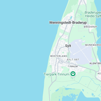 Brandenburg (Sylt, Westerland) surf map