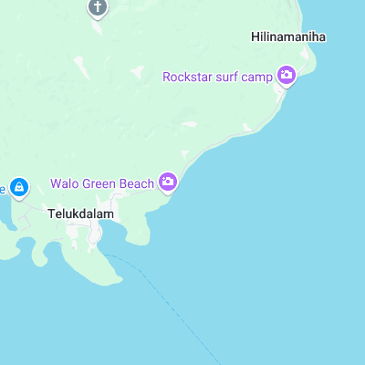 Hiliduha surf map