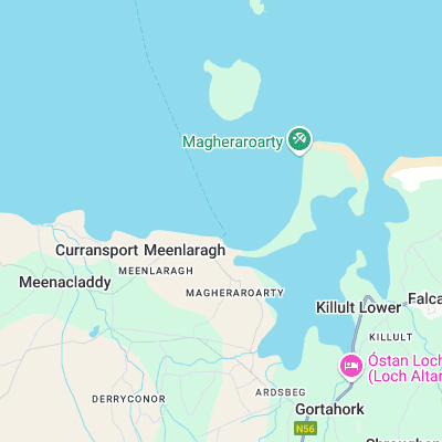 Magheroarty Reef surf map