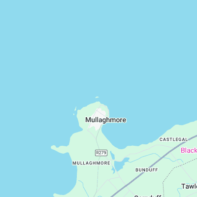 Mullaghmore Head surf map