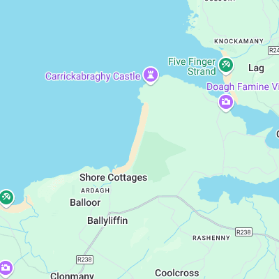 Pollan Bay surf map