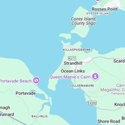 Strandhill surf map