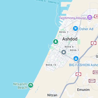 Dromi(Ashdod) surf map