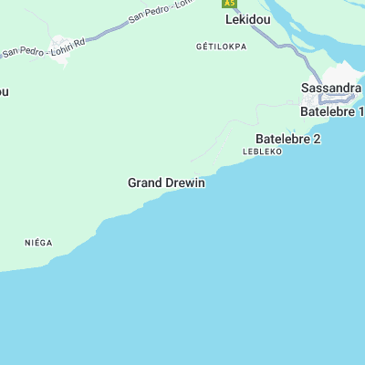 Grand Drewin surf map