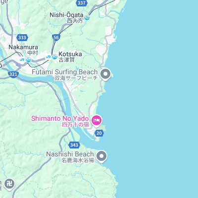 Hirano surf map