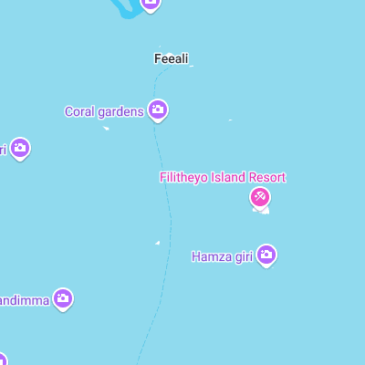 Maabaidhoo surf map