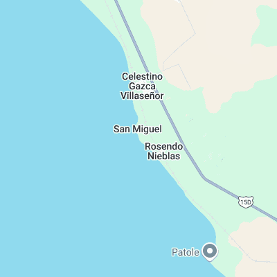 Milagro surf map