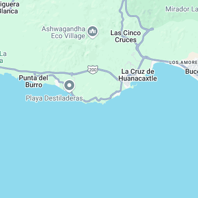 Puerto Vallarta surf map