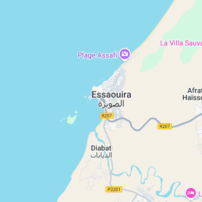 Essaouira surf map