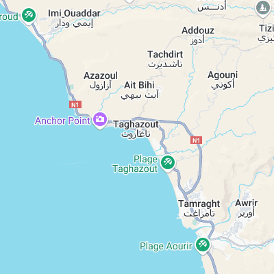 Panoramas surf map