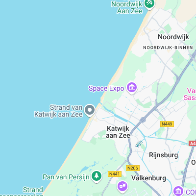 Katwijk Watering surf map