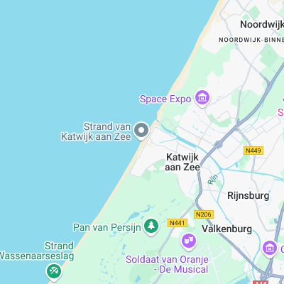 Katwijk surf map