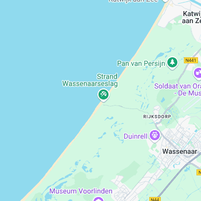 Wassenaar surf map